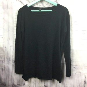 Cyrus Black Long Sleeve Tee Shirt M